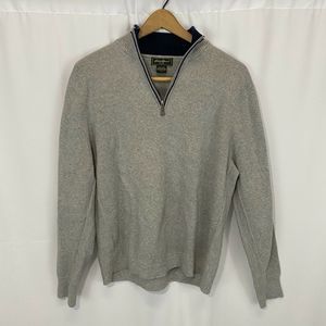 Eddie Bauer Half Zip Pull Over Sweater Size Large